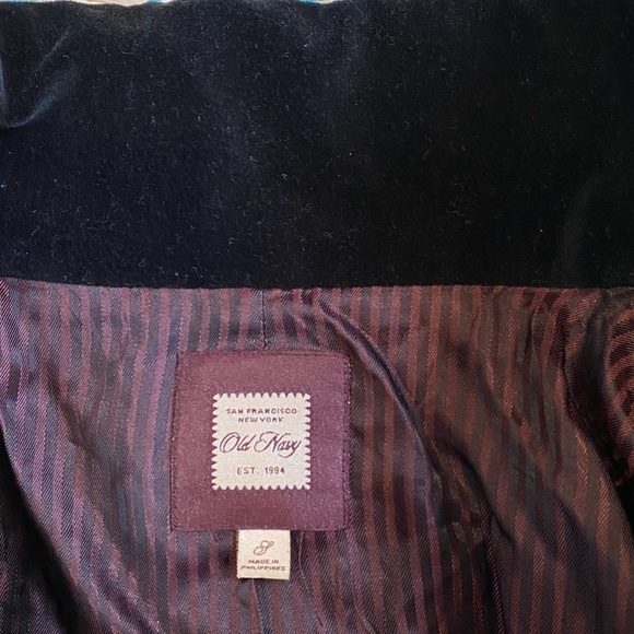 Vintage Y2K Gothic Blazer Jacket with Lace Edged Victorian Sleeves - Picture 10 of 10